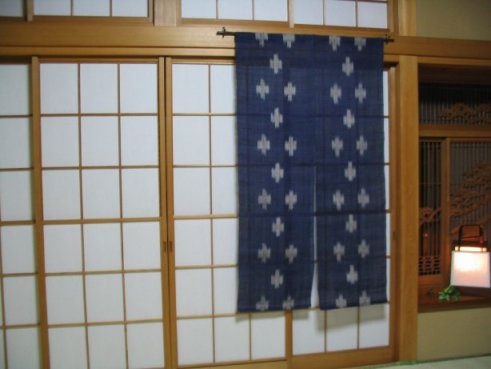 先染め手織り麻のれん小紋 | 和風麻のれん | | 横浜のれん物語